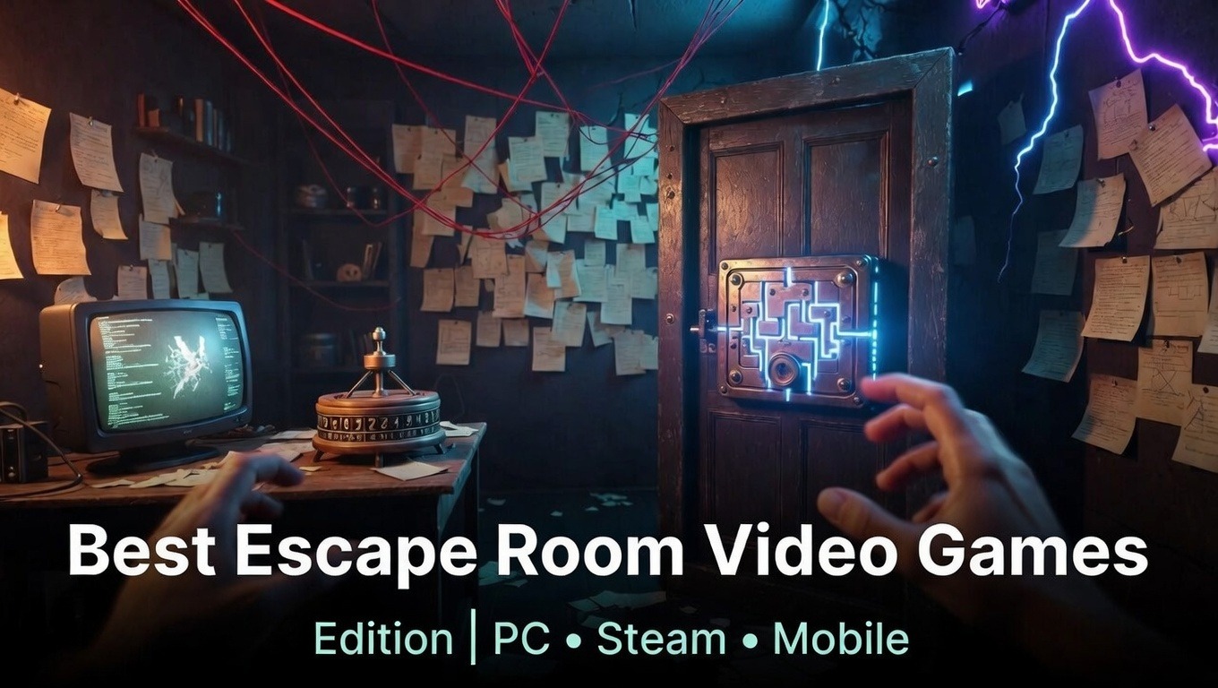 Best escape room video games to play in 2026 — featuring top picks for PC, Steam, and mobile